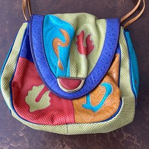 Sharif beautiful multi color purse